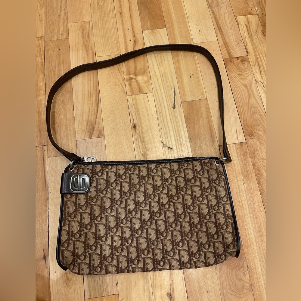 Christian Dior monogram designer Shoulder Bag